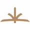 Ekena Millwork Davenport Timber Gable Bracket, Western Red Cedar, 84"W x 42"H x 5 1/2"D x 5 1/2"F, 12/12 Pitch GBW084X42X0606DAV00SWR - alternate 1